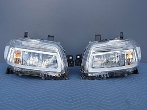 新車外し トヨタ S403M S413M タウンエース 純正 LED ヘッドライト 左右 / KOITO 100-8J009 刻印 D