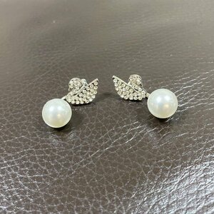 N1890s one earrings 2way pearl earrings lady's S925 earrings 