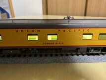 Overland　UNION PACIFIC　POWDER RIVER　DELUXE SLEEPER　＃1605　金属製寝台客車　室内灯_画像6