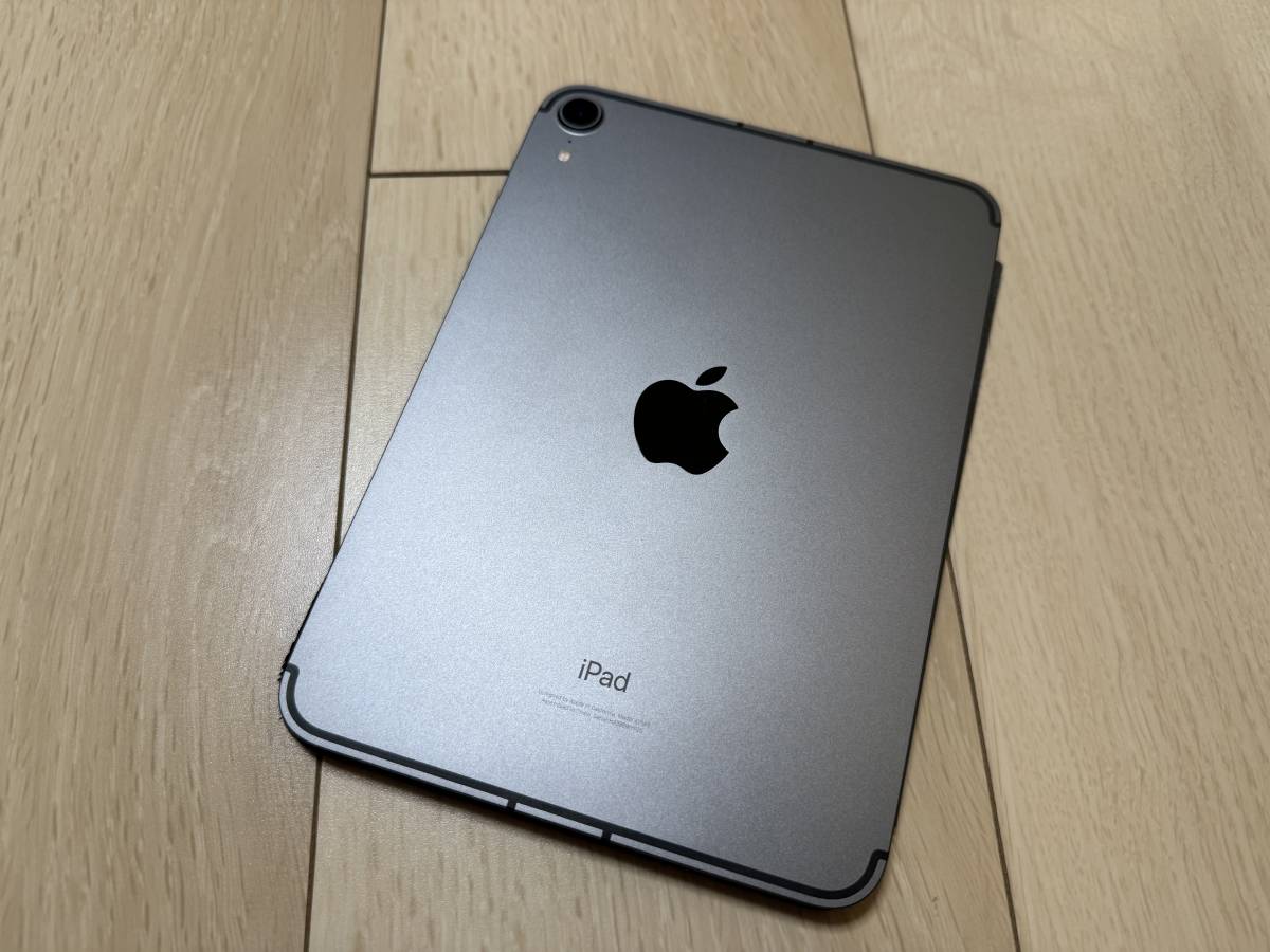 iPad mini第6世代 国内版SIMフリー256G スペースグレイ 本体のみ-