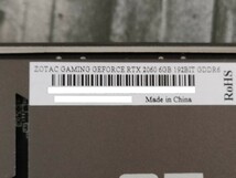 NVIDIA ZOTAC GeForce RTX2060 6GB GAMING 【グラフィックボード】_画像7