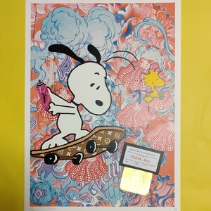 DEATH NYC 世界限定100枚 アートポスター　スヌーピー　SNOOPY　草間彌生　南瓜　かぼちゃ　幻想 ファンタジー　LOUISVUITTON ルイヴィトン