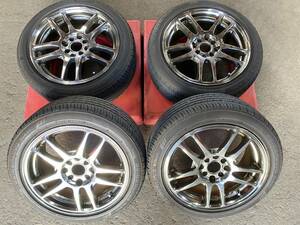 RAYS レイズ ユナイテッドアローズ 16インチ 16×7J +50 PCD100/114.3 4穴 マルチ 4本セット 195/50R16 UNITED ARROWS WR391091