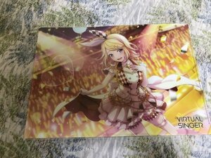 520クリアファイル　ボーカロイド 初音ミク プロジェクトセカイ プロセカ ローソンHMV　バーチャル・シンガー　リン