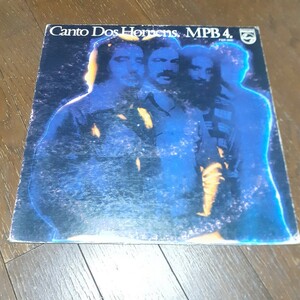 MPB 4 / CANTO DOS HOMENS /LP/MPB4/日本盤,JAPAN PRESS,ブラジル音楽,上田力