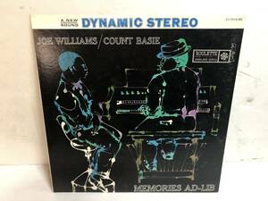 31001S 12inch LP★JOE WILLIAMS/COUNT BASIE/MEMORIES AD-LIB★YY-7015-RO