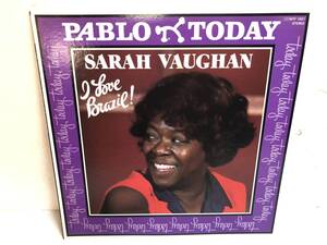 31002S 美盤 12inch LP★サラ・ボーン/SARAH VAUGHAN/I LOVE BRAZIL★MTF 1601