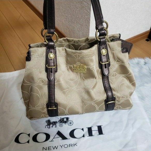 COACH コーチ サッチェル ショルダートートバッグ