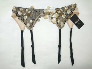  Salute mermaid lagoon garter belt BR 22G new goods tag attaching Salute Wacoal wacoal