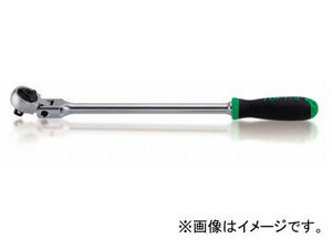 トップトゥル/TOPTUL ロングラチェットハンドル 6.3sq-180mm (L) CJKN0818