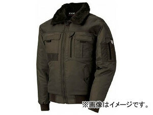 ジーベック 222 現場服 防寒ブルゾン LL OD 222-64-LL(7995971)