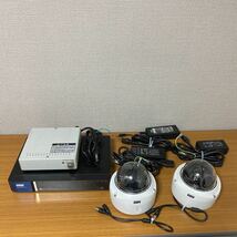 防犯カメラ　NSS デジタルビデオレコーダー　NSD3004AHD 1台/NSS ドーム型カメラ　NSC-AHD933 2台　他まとめてセット　中古品_画像1