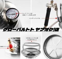 新入荷☆バックパック噴霧器ステンレス鋼圧力噴霧機農業スチールハンドポンプスプレーボトル菜園とグランド洗浄に使用スプレーボトル8L_画像4