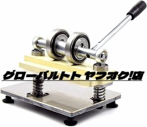 特売★手動式革裁断機ハンドクリッカー クリッカー レザー 小型タイプ