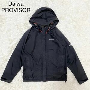 DAIWA PROVISOR【ゴアテックス】フィッシングジャケット ダイワ プロバイザー 黒 L 釣りメンズ ナイロンジャケット