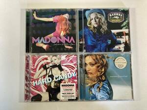 W7639 マドンナ 4枚セット｜Madonna Ray of Light Music Confessions on a Dance Floor Hard Candy