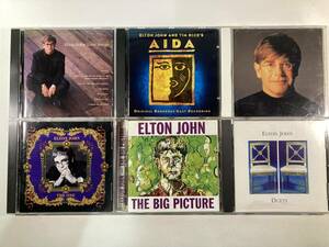 R7699 エルトン・ジョン 6枚セット｜Elton John The One Duets Made in England The Big Picture AIDA Love Songs デュエット・ソングス