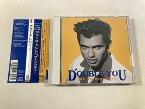 【1】6854◆Double You／We All Need Love◆ダブル・ユー／プリーズ・ドント・ゴー◆国内盤◆帯付き◆