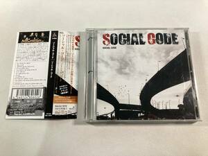 【1】M6877◆Social Code／Social Code◆ソーシャル・コード◆国内盤◆帯付き◆