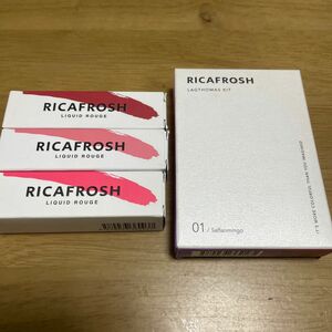 RICAFROSH ジューシーリプティント　3色　LAGTHOMAS KIT サフランミンゴ　セット