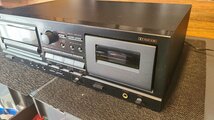 【TEAC AD-500 CD/テープデッキ　CD再生確認済み　テープ回転不可　中古】_画像3