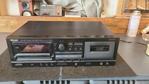 【TEAC AD-500 CD/テープデッキ　CD再生確認済み　テープ回転不可　中古】_画像1