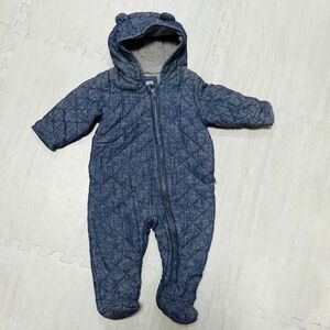 babygap カバーオール オールインワン デニム くまみみ