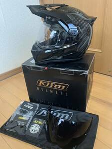 KLIM クライム KRIOS KARBON カーボン　サイズM フルフェイスヘルメット シールド付 オフロードヘルメット　ショウエイ　アライ ADV