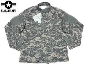 ★新品タグ付 デッドストック 米軍実物 ACU Perimeter Insect Guard/COAT COMBAT 迷彩 カモフラ コンバットジャケット 38