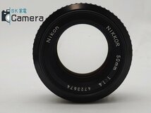 Nikon NIKKOR 50ｍｍ F1.4 Ai ニコン キャップ付き_画像3