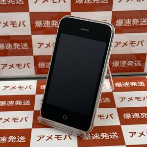 爆速発送 ジャンク品 iPhone3GS 32GB ホワイト 本体のみ MC606J/A 液晶不良、コードつながないと使えない