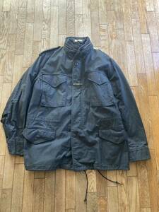 MMSW WORK WEAR M-65フィールドジャケット ブラック USA製 ネペンテス ALPHA