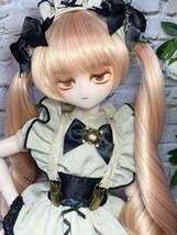 【ささドール】DDH-28セミホワイト肌パテ盛りカスタムヘッド(難あり)＋碁石アイ1種_画像5