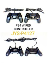 修理や部品取りに・清掃済み★PS／3・4PlayStation用「SONY WIRELESS CONTROLLER」・「WIRED CONTROLLER 有線」コントローラー 5個まとめて_画像4