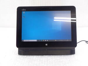 複数入荷★FUJITSU ARROWS Tab Q555/K64 / 10.1型（1920×1200）/ Atom Z3795 1.60GHz / メモリ4GB / SSD（eMMC）128GB / Windows 10 pro★