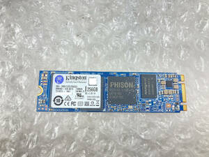 1円～　★KINGSTON M.2 SATA SSD 256GB RBU-SNS8152S3/256GG5★　動作品　