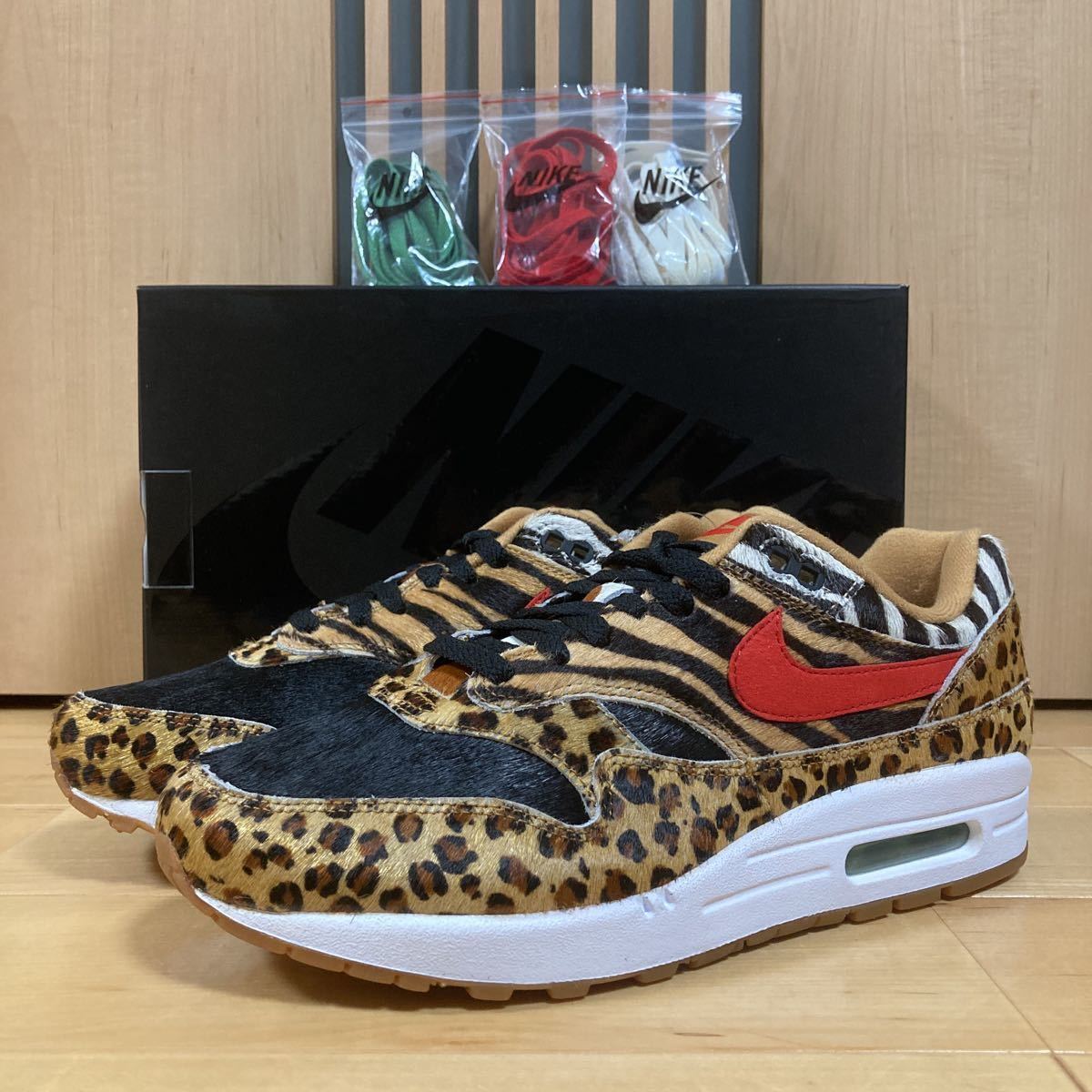 NIKE AIR MAX  ID Leopard cm US レオパード ハラコ ATMOS BEAST