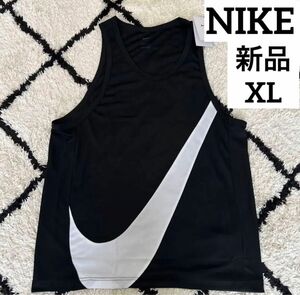 【新品】NIKE スウォッシュ　タンクトップ　XL 黒