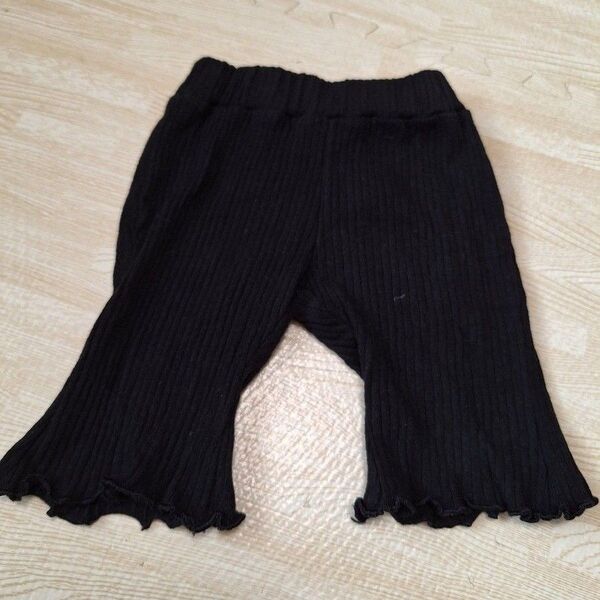 韓国子供服 Aosta jelly pants ブラック S 70サイズ 子供服 ベビー服 アオスタ
