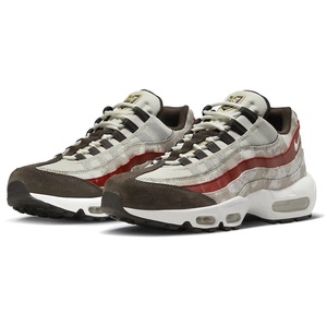 *NIKE AIR MAX 95 SE SOCIAL FC бежевый / подпалина чай / красный чай 24.0cm Nike air max 95e acid -DQ9016-001