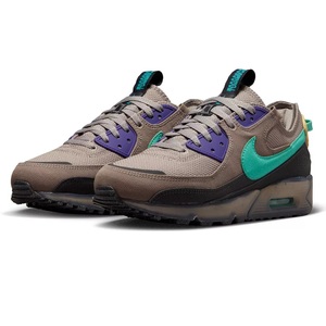 ☆NIKE AIR MAX 90 TERRASCAPE 灰茶/黄緑/紫/薄黄 25.0cm ナイキ エア マックス 90 テラスケープ DQ3987-001