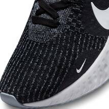 ☆NIKE REACT INFINITY RUN FK 3 黒/灰/白/ピンク 26.5cm ナイキ リアクト インフィニティ ラン フライニット 3 DZ3014-001_画像6