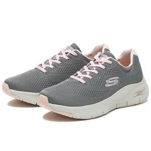 ☆SKECHERS ARCH FIT BIG APPEAL 灰/薄ピンク 23.0cm スケッチャーズ アーチフィット ビッグアピール 149057/GYPK