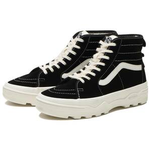 ☆VANS SENTRY SK8-HI BOA BOOTS 黒/白 26.0cm バンズ セントリー スケート ハイ ボアブーツ VN0A4BVWBLK