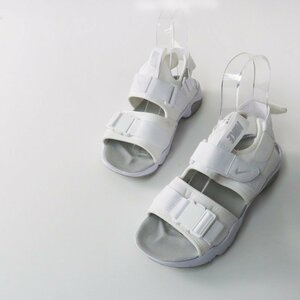 美品 NIKE ナイキ CV5515-101 W CANYON SANDAL 23cm/ホワイト キャニオン サンダル【2400013564915】