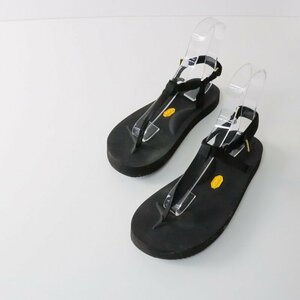 SUICOKE スイコック ベルクロストラップ サンダル 25cm/ブラック 靴【2400013564946】