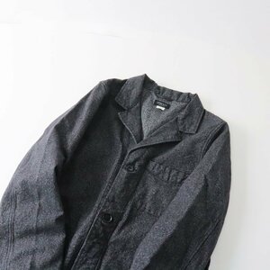 lino and ko-LENO & Co cotton turn-down collar coat 02/ gray feather woven is oli outer garment autumn winter [2400013568449]