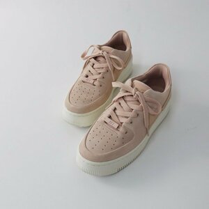 ナイキ NIKE AIR FORCE 1 SAGE LOW エア フォース 1 セージ 厚底スニーカー 23/ピンク【2400013568302】