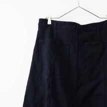 コムコム コムデギャルソン COMME des GARCONS ポリ縮絨サルエルパンツ S/ネイビー【2400013591126】_画像5