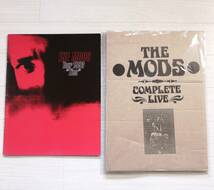 The Mods モッズ ツアーパンフ 2冊セット 1993 Ties・COMPLETE LIVE 美品 グッズ ?森山達也 _画像1